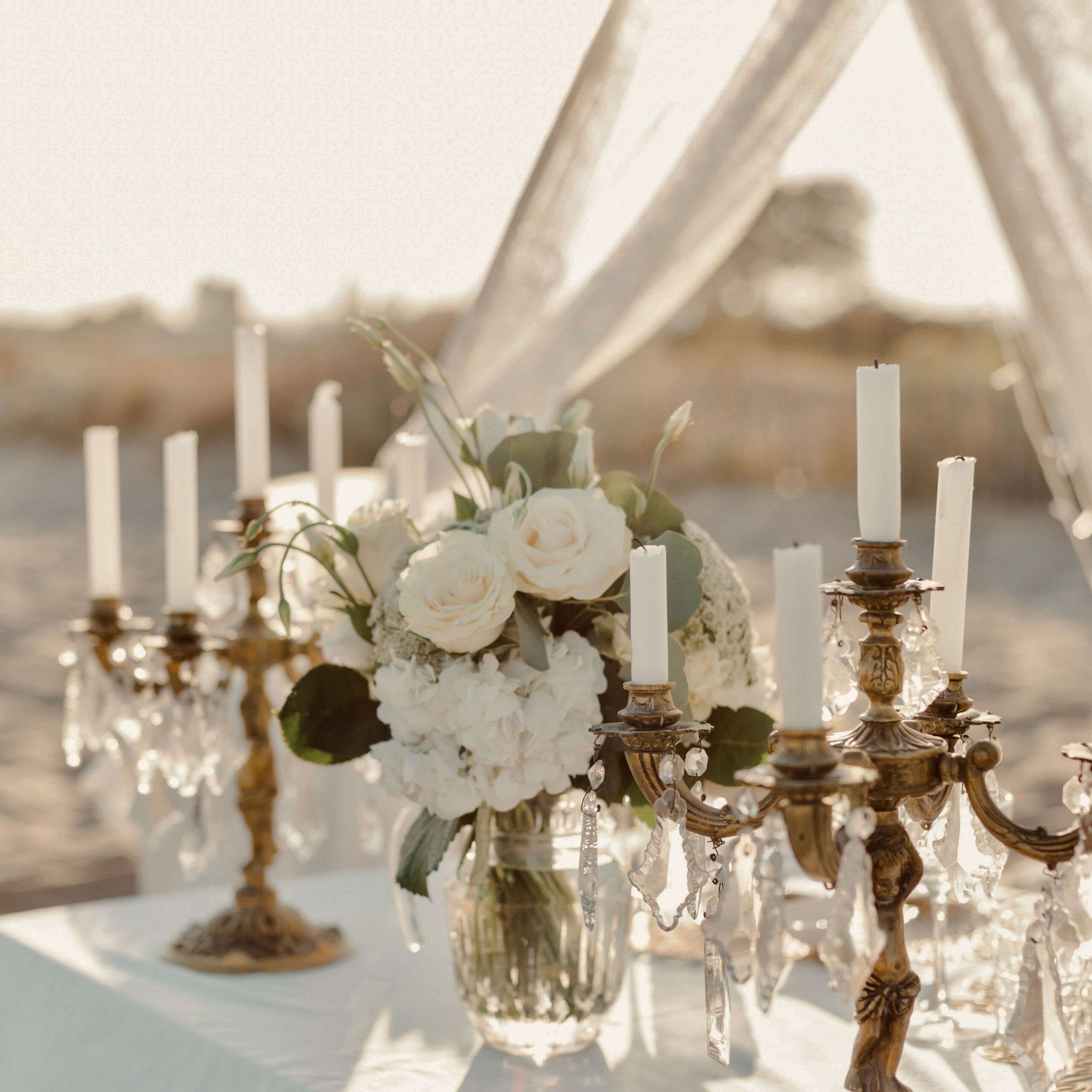 an image with a wedding table an image with a wedding table